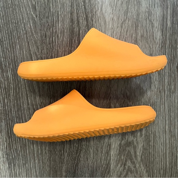 🤍 Wild Fable Womens Robbie Slide Sandals Orange Beach Slip on Size 6 🤍 - Picture 4 of 8